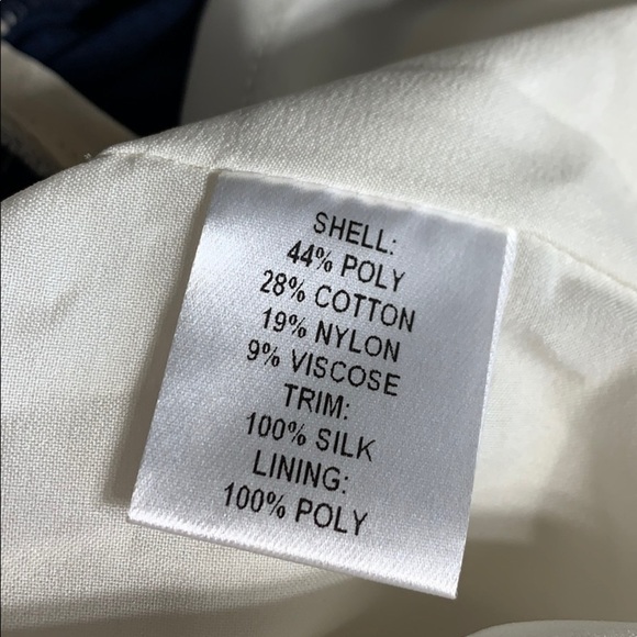 Douglas Hannant Silk Blend Raised Floral mini pencil skirt 4 women’s - Picture 8 of 8